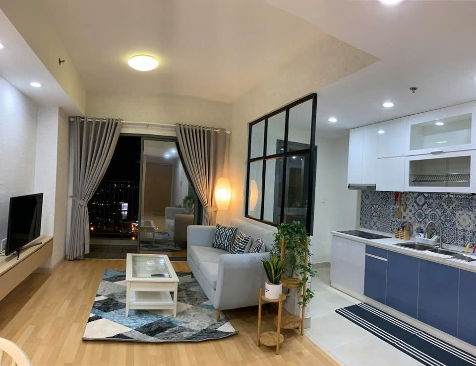 Cần bán căn hộ cao cấp MASTERI Thảo Điền, Q2. Tòa tháp T1. Lầu 19. Căn Góc 2mt. 8,6ty - 75m2