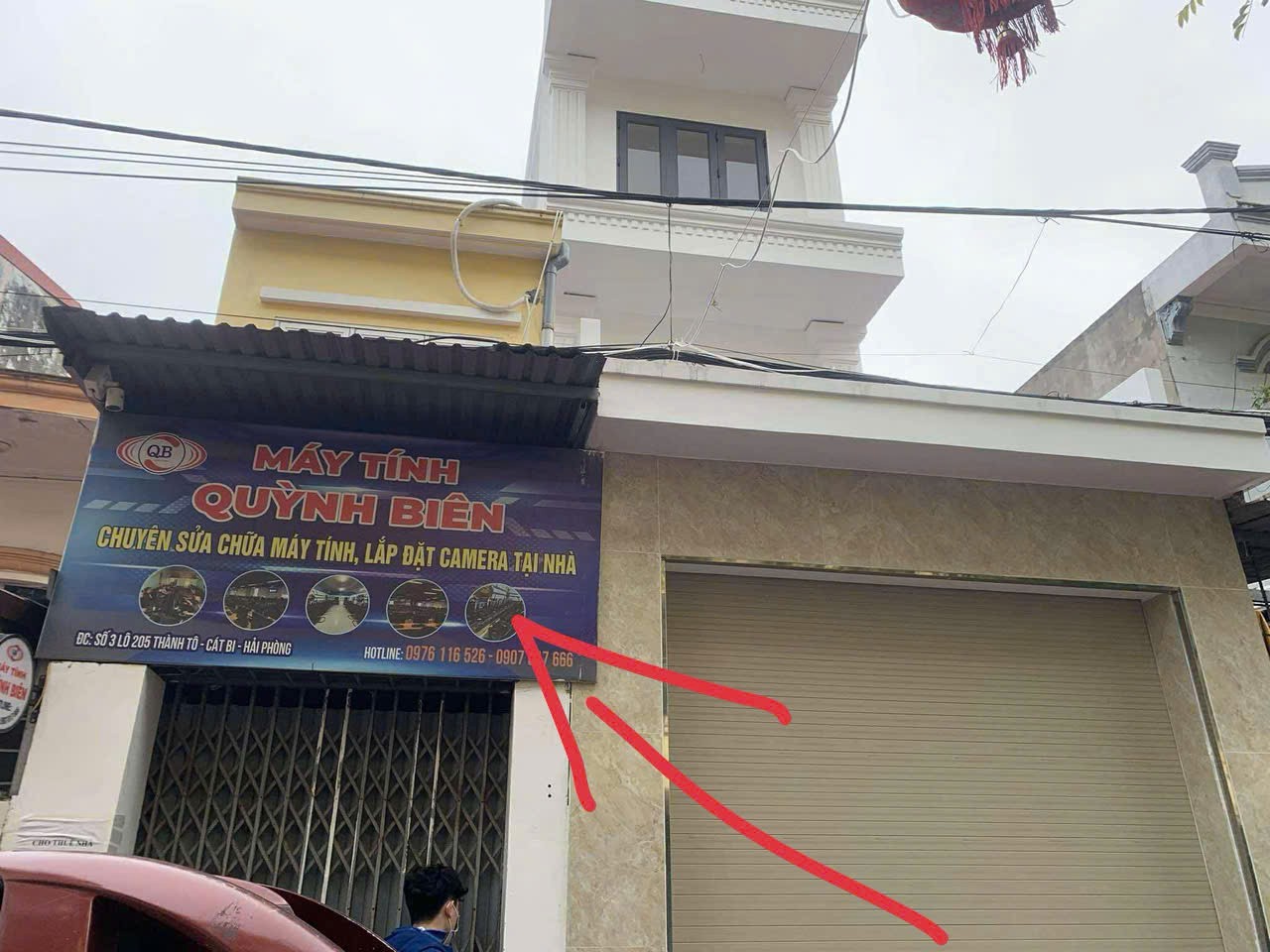 NHÀ CHÍNH CHỦ - 2 Tầng MẶT TIỀN Số 205B Lý Hồng Nhật, Cát Bi, Hải An, Hải Phòng