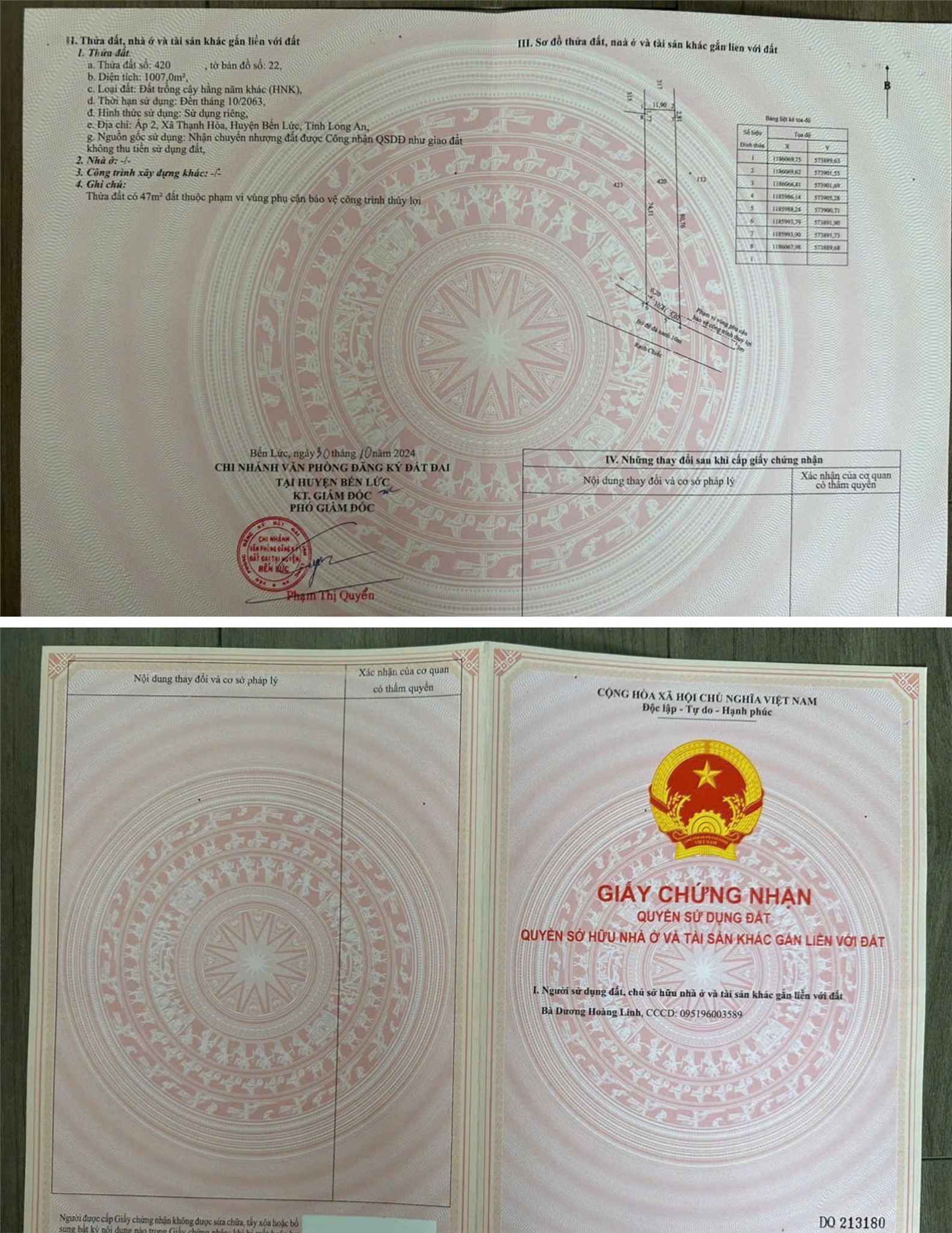 Chính Chủ BÁN NHÀ VƯỜN - VIEW SÔNG - Tại Xã Thạnh Hòa, Huyện Bến Lức, Tỉnh Long An