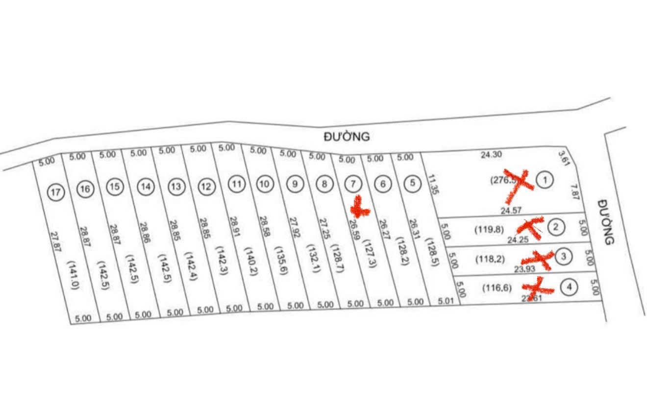 Sỉ 17 lô tại nghĩa thành “ mới” đường nhựa vỉa hè . Cách đường lớn quốc lộ 150”