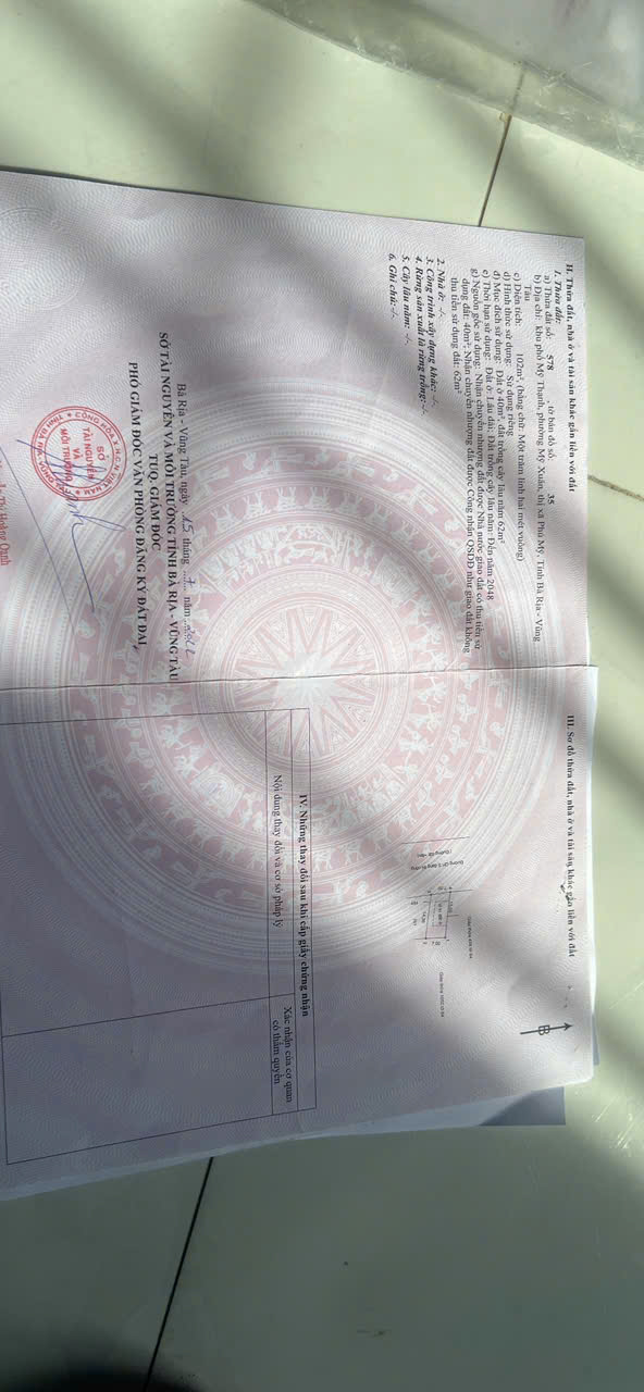 Cần bán phụ chủ lô đất thuộc Đường S việt kiều Mỹ Xuân