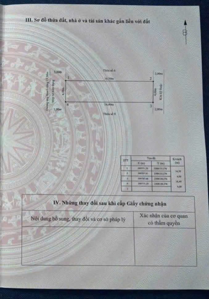BÁN LÔ ĐẤT 66m² – TĐC 83 ĐƯỜNG VÒNG VẠN MỸ – NGÔ QUYỀN