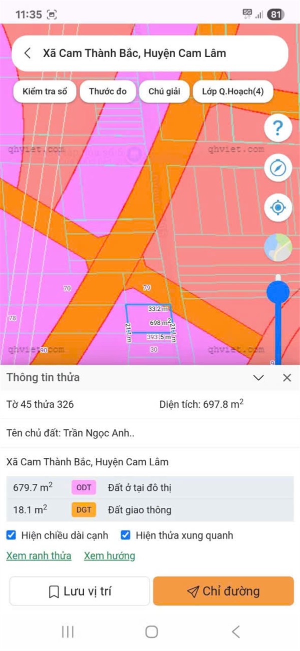 NHANH TAY Sở Hữu Ngay Lô Đất Đẹp - Giá Tốt Tại Cam Thành Bắc, Cam Lâm, Khánh Hoà