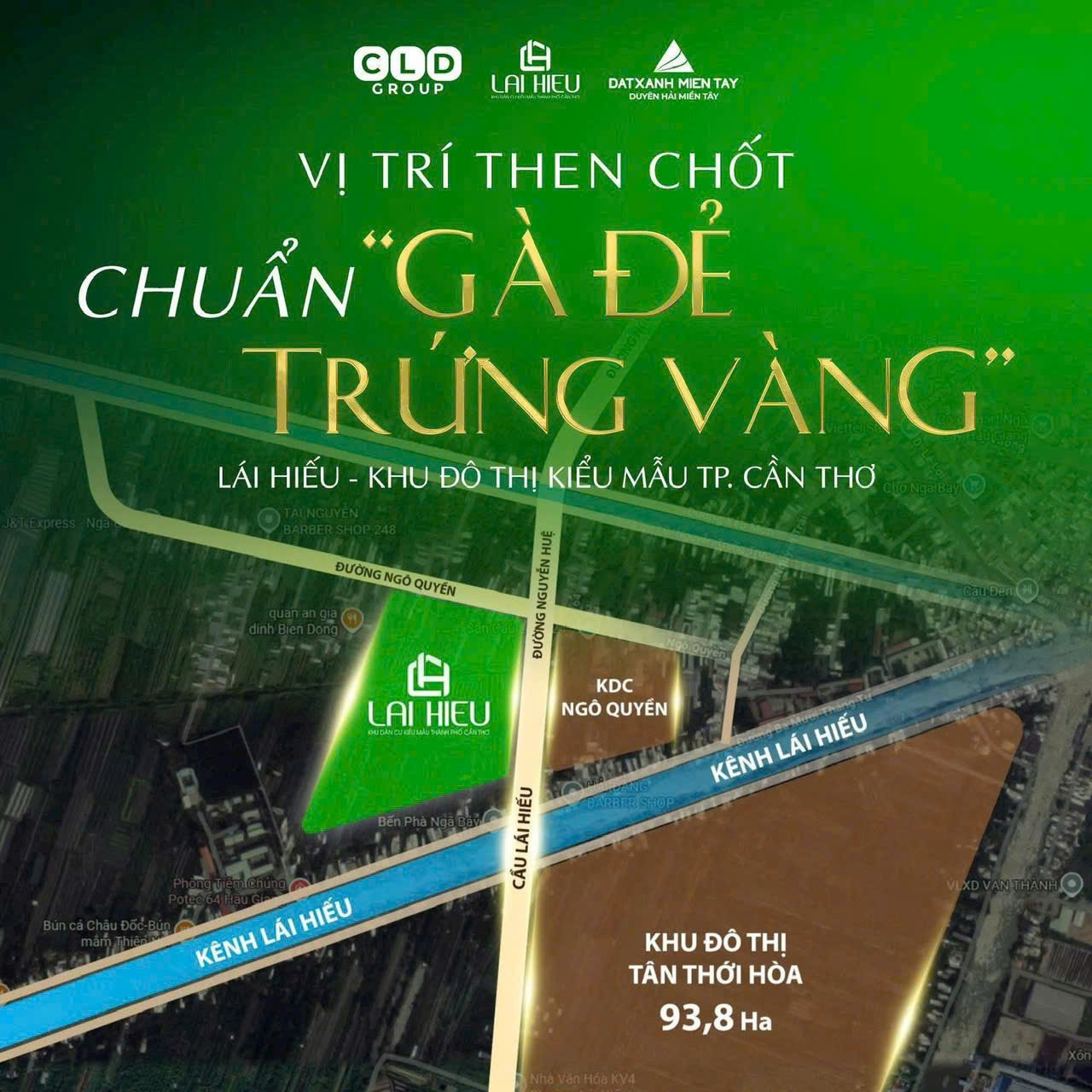 KHU ĐẤT NỀN SIÊU HOT TẠI Tp CẦN THƠ - CHÍNH THỨC RA MẮT 68 SẢN PHẨM MỚI LÁI HIẾU