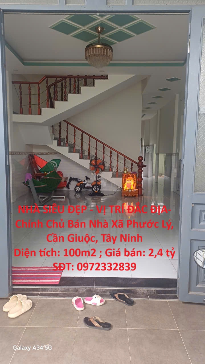 NHÀ SIÊU ĐẸP - VỊ TRÍ ĐẮC ĐỊA- Chính Chủ Bán Nhà Xã Phước Lý, Cần Giuộc, Tây Ninh