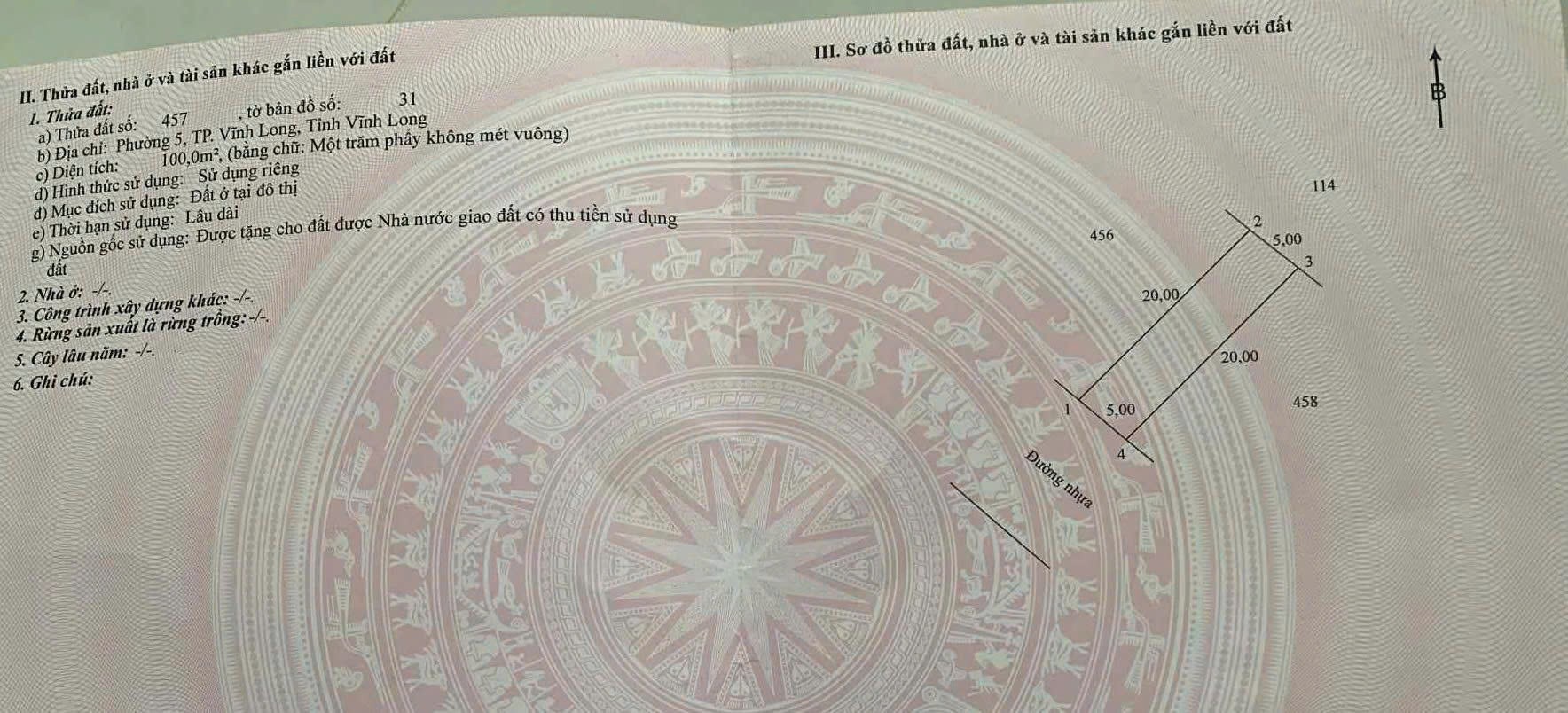 ĐẤT ĐẸP – GIÁ TỐT – CHÍNH CHỦ CẦN BÁN TẠI Dự án Vĩnh Long New Town, Phường 5, Vĩnh Long, Vĩnh Long