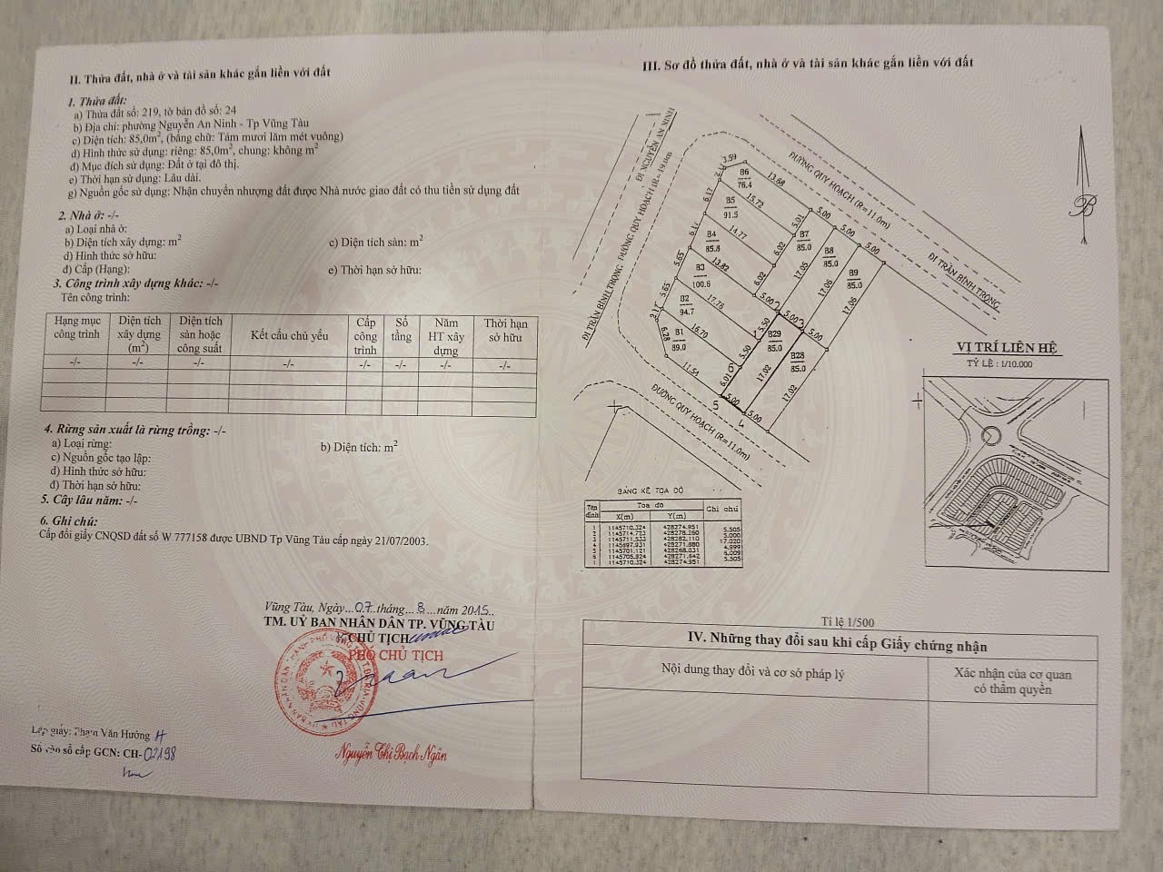 Cần Bán Đất Làm Nhà Ở Có Vườn Và Đất Phân Lô Tái Định Cư Làm Khách Sạn Nhà Nghỉ Tại Khu Chợ Trần Bình Trọng.