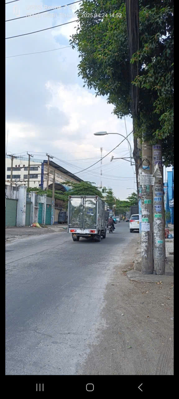 CCG – BÁN XƯỞNG (13x75) MẶT TIỀN TÂN THỚI NHẤT 08 – Q12