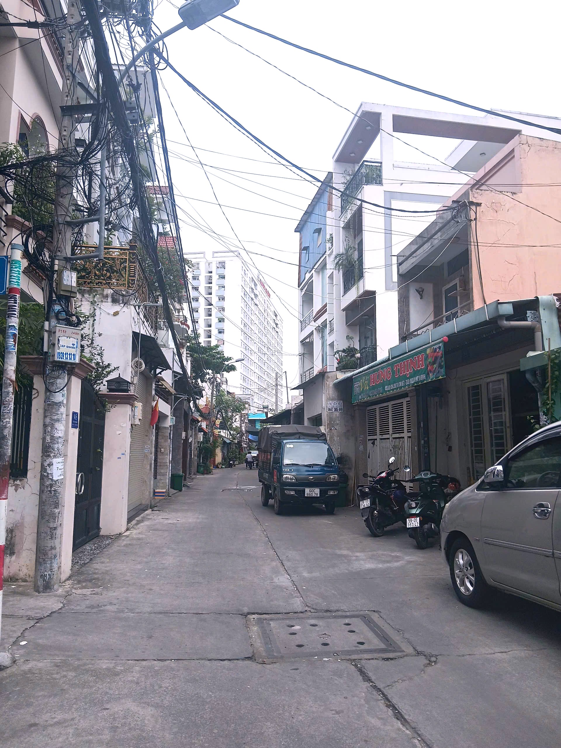 NỞ HẬU 7,3M – NHÀ 4 TẦNG 54M² – 2 MẶT HẺM – GẦN NGUYỄN SƠN – HẺM XE TẢI – GIÁ 8 TỶ