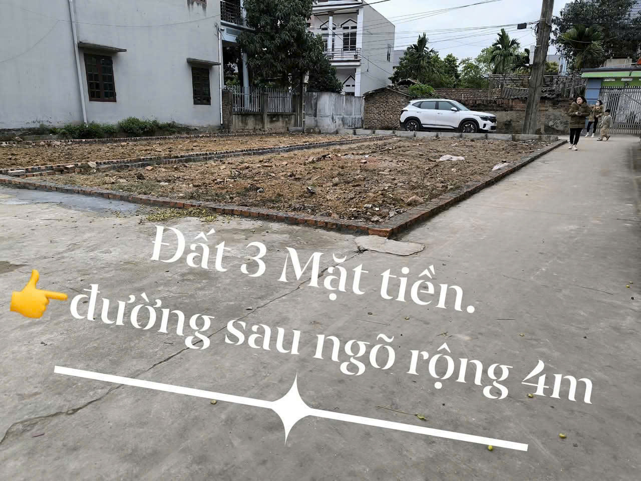 CHÍNH CHỦ BÁN LÔ ĐẤT 2 MẶT TIỀN HIẾM – VỊ TRÍ ĐẸP, TIỆN ÍCH BAO QUANH – GẦN KCN NỘI BÀI