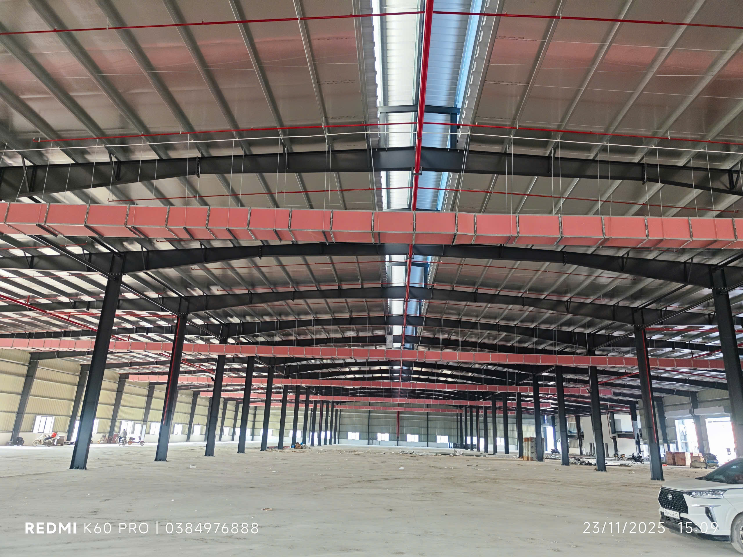 Cho thuê nhà xưởng KCN Bắc Ninh – Từ 2.000m² trở lên Xưởng 1 tầng,