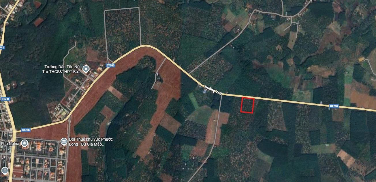 ĐẤT ĐẸP – GIÁ ĐẦU TƯ – CẦN BÁN LÔ ĐẤT VỊ TRÍ ĐẸP TẠI Đường DT760, Đức Hạnh, Bù Gia Mập, Bình Phước