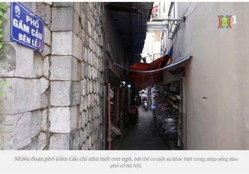 Bán Nhà Ngay Mặt Phố Gầm Cầu – Quận Hoàn Kiếm – Hà Nội