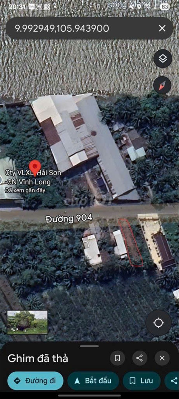 ĐẤT ĐẸP – GIÁ TỐT – CHÍNH CHỦ CẦN BÁN TẠI Gần ĐT904, Loan Mỹ, Tam Bình, Vĩnh Long