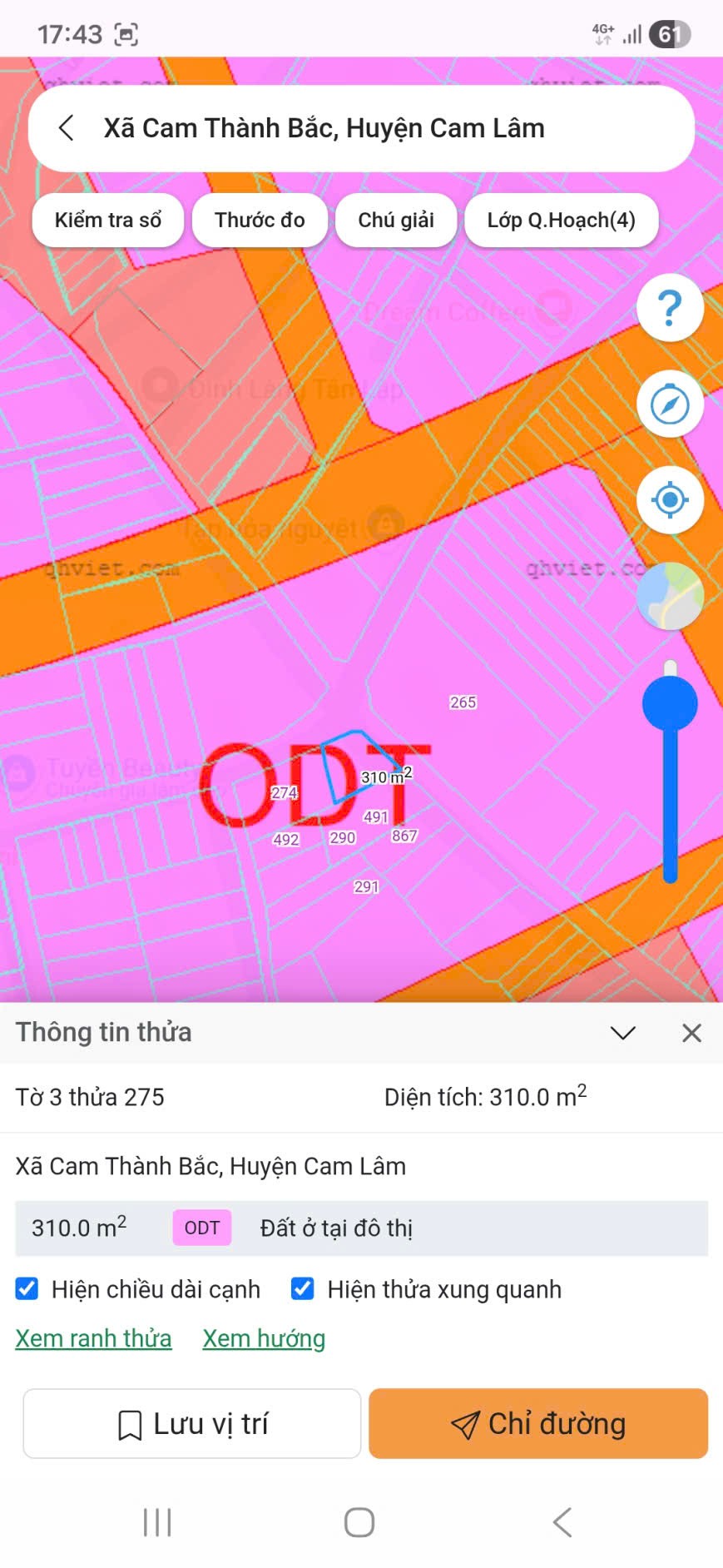 ĐẤT ĐẸP - GIÁ ĐẦU TƯ - Cần Bán Lô Đất Tại Xã Cam Thành Bắc, Cam Lâm, Khánh Hòa