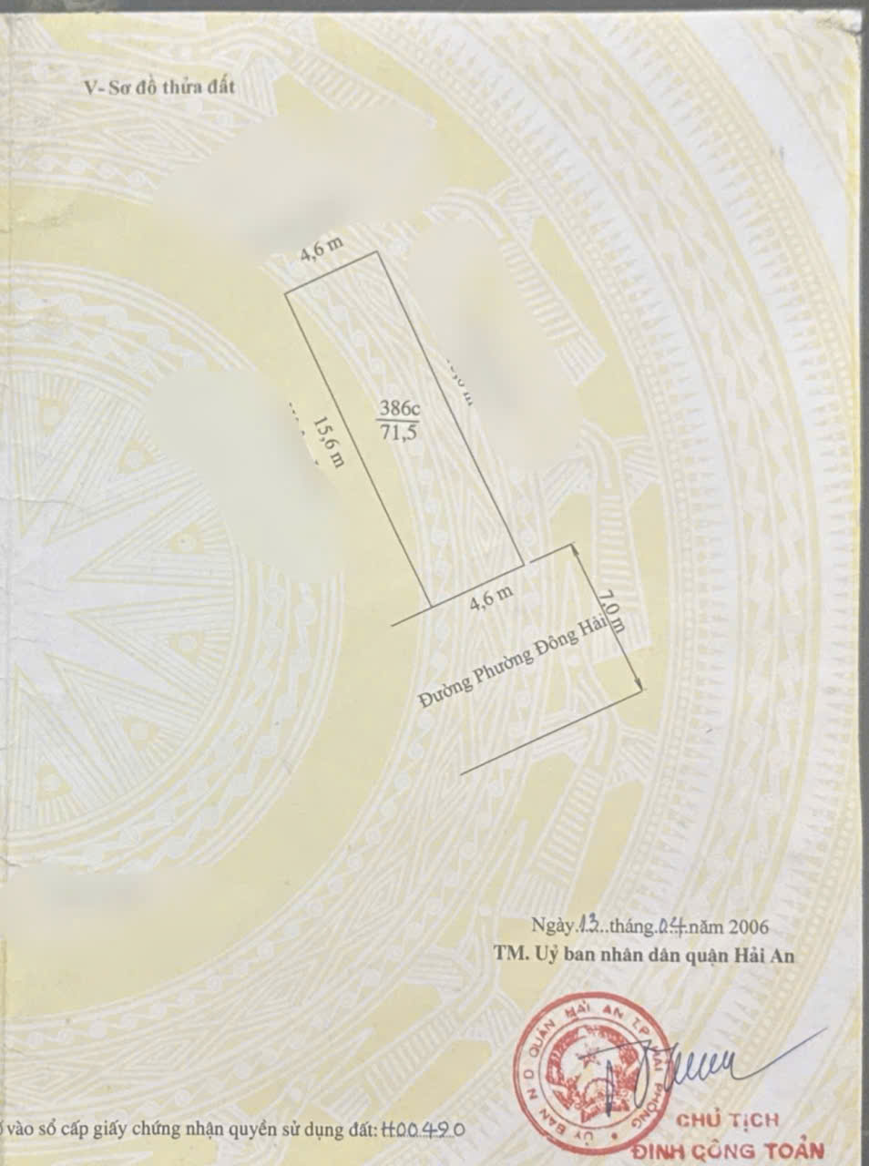 BÁN ĐẤT MẶT ĐƯỜNG HẠ ĐOẠN 40 – ĐÔNG HẢI, HẢI PHÒNG