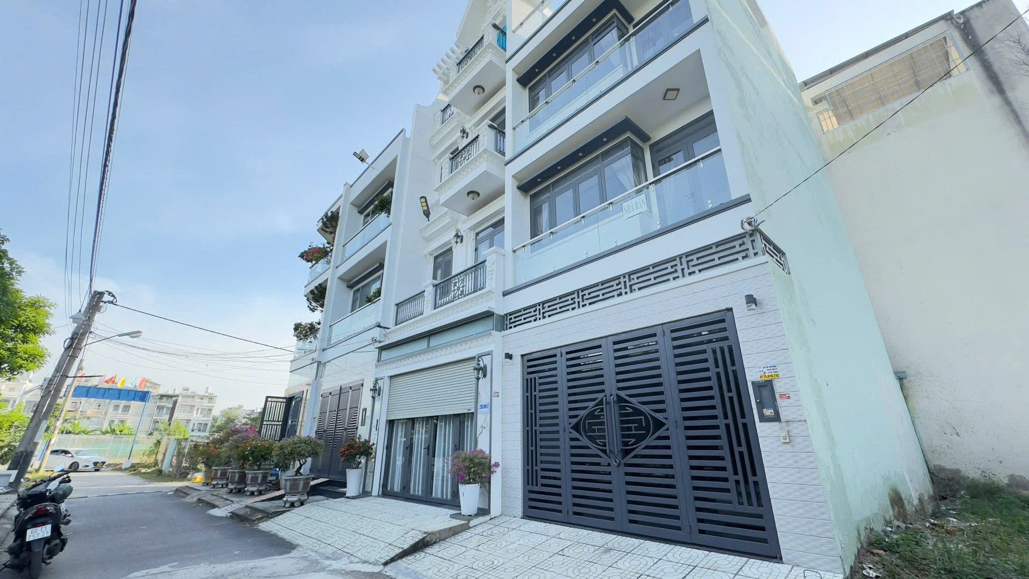 BÁN NHÀ KDC SGMOI - Nhà Bè - 4 Tâng - Đường 8m-6ty850