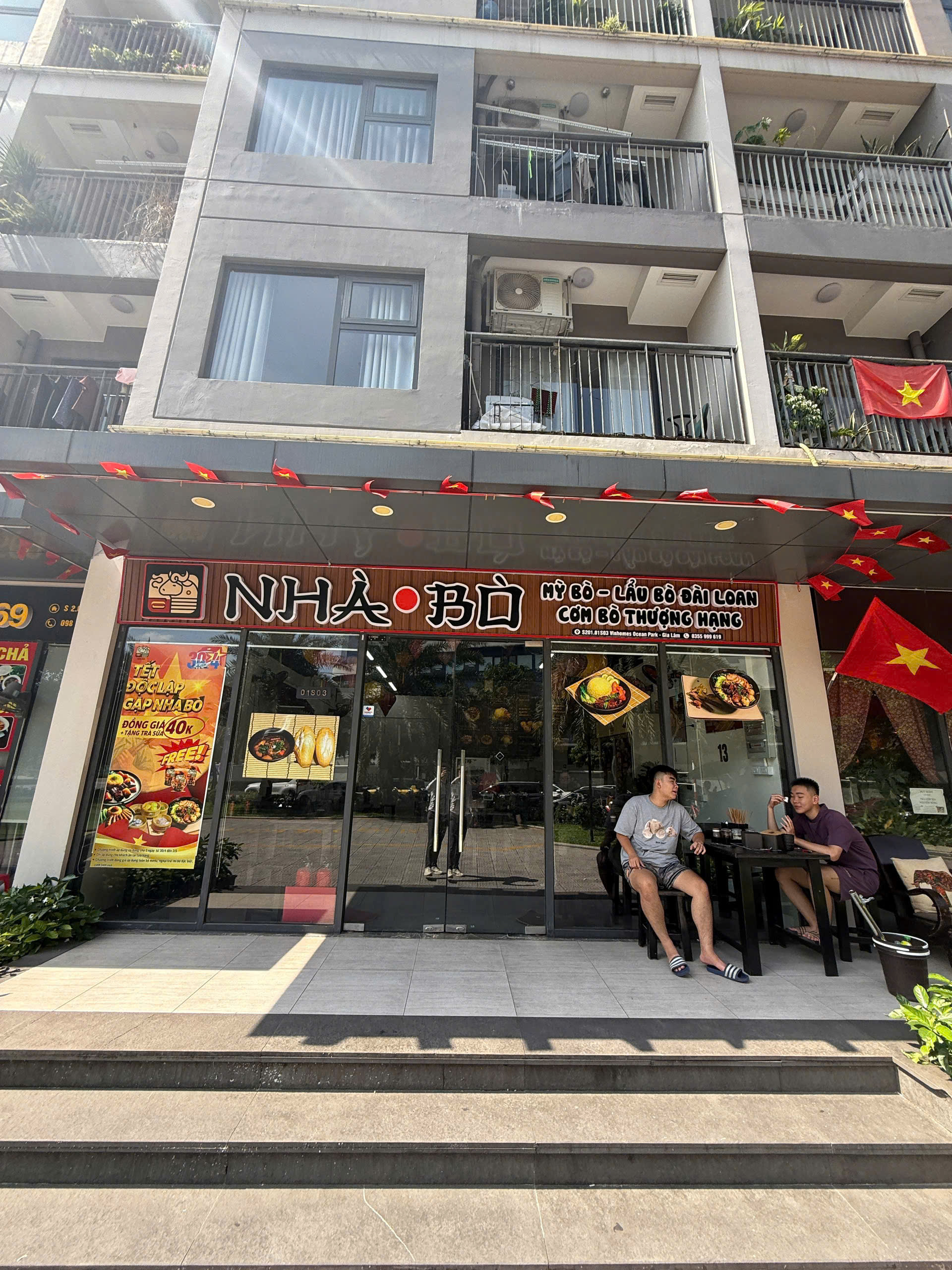 SANG NHƯỢNG NHÀ HÀNG ĐANG HOẠT ĐỘNG ỔN ĐỊNH TẠI OCEAN PARK