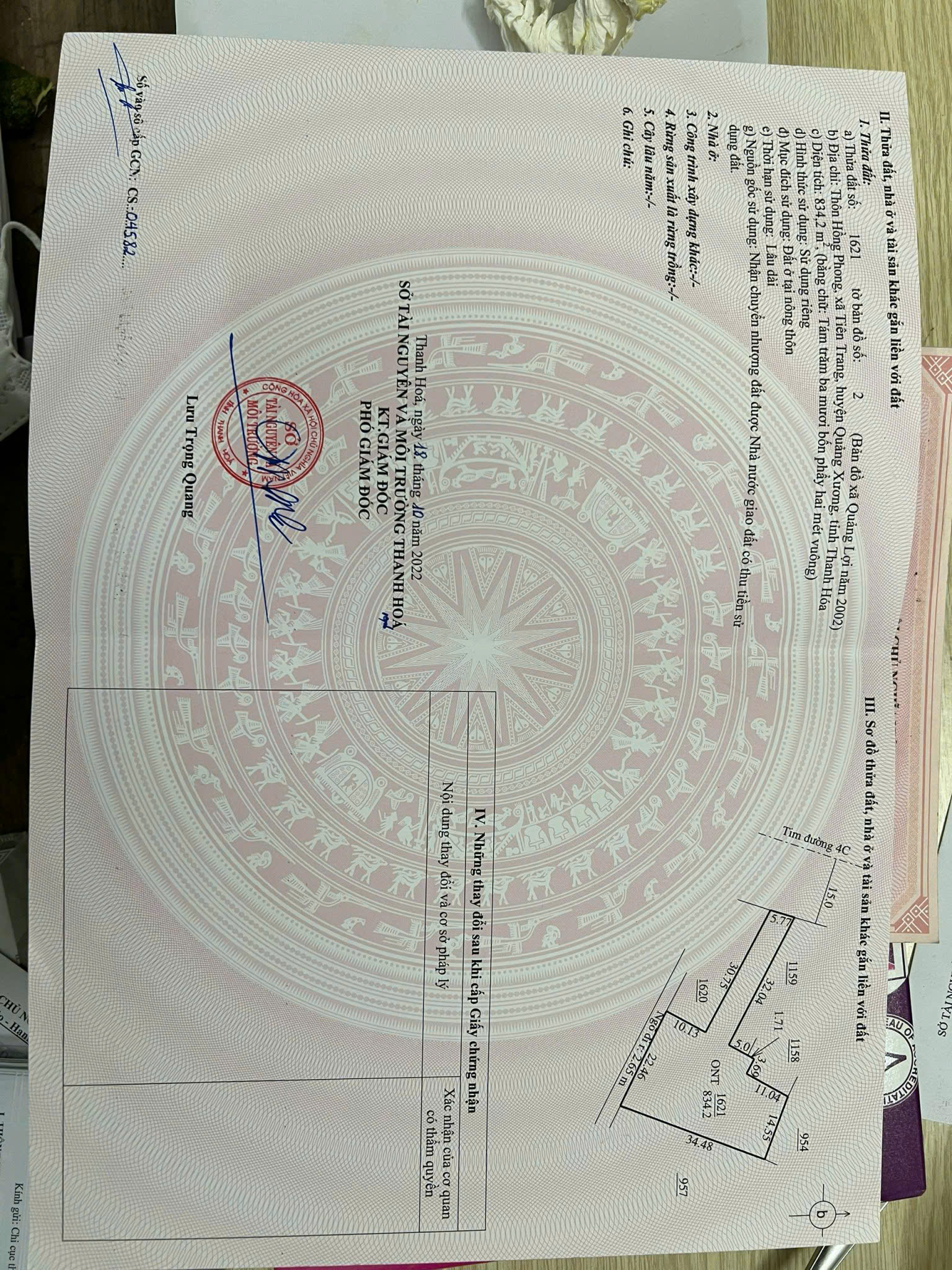 SỞ HỮU NGAY LÔ ĐẤT ĐẸP - GIÁ TỐT - Vị Trí Đắc Địa Tại Xã Tiên Trang, Huyện Quảng Xương, Thanh Hoá