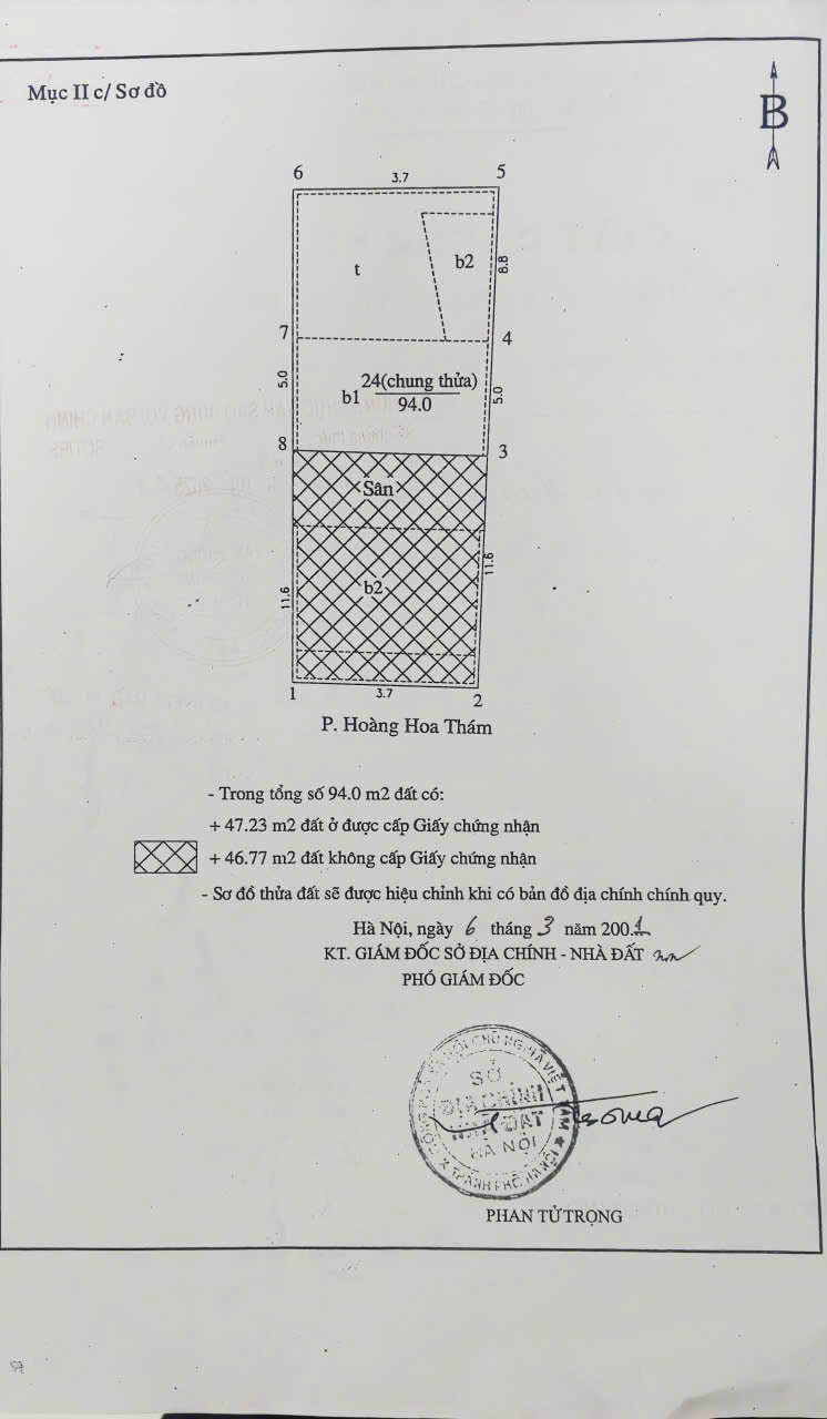 SỞ HỮU NGAY LÔ ĐẤT ĐẸP TẶNG NHÀ CẤP 4 - GIÁ TỐT - Vị Trí Đắc Địa Tại Hoàng Hoa Thám, Phường Tây Hồ