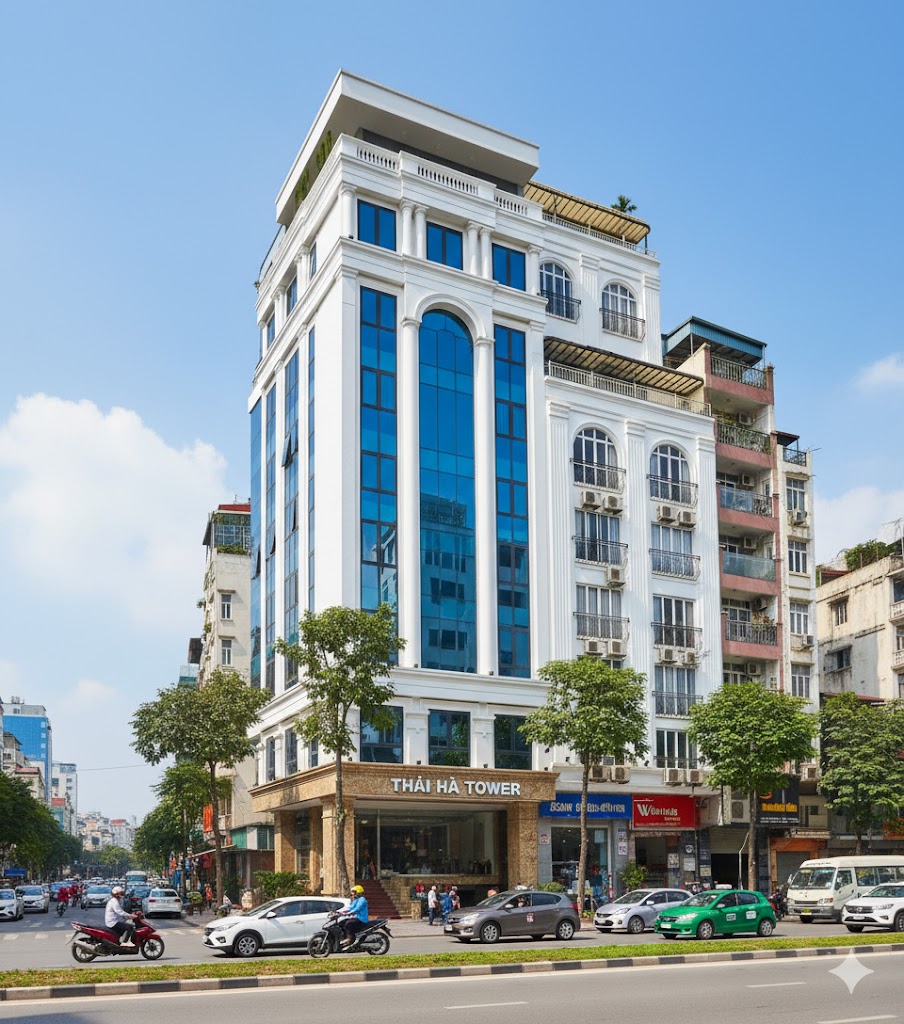 GIÁM SỐC 15 TỶ- BÁN GẤP - MẶT PHỐ THÁI HÀ - 8 TẦNG - 122m2 - OTO KINH DOANH!