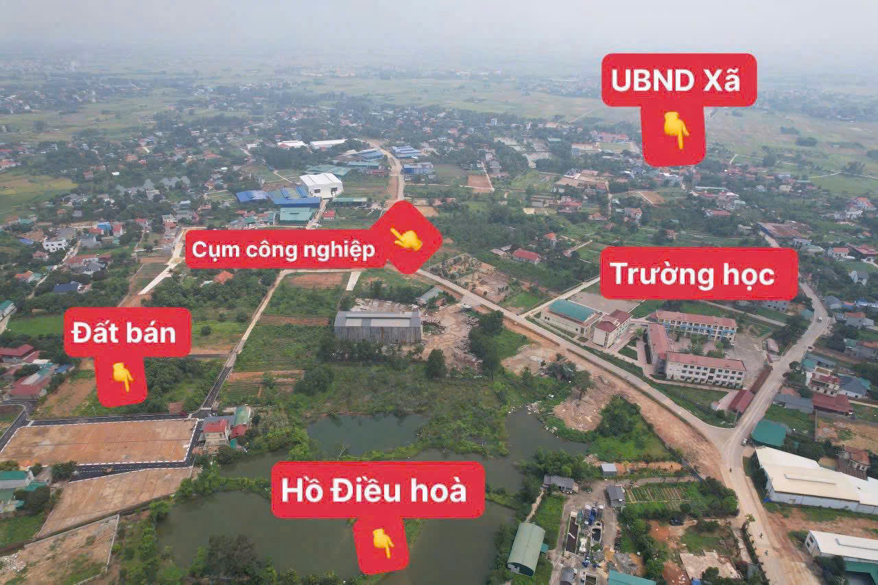 BÁN LÔ ĐẤT ĐẸP - GIÁ TỐT -Vị trí đẹp ngay hồ Điều Hòa -Thôn Phú Thịnh, Kim Anh, Hà Nội (Sóc Sơn cũ)