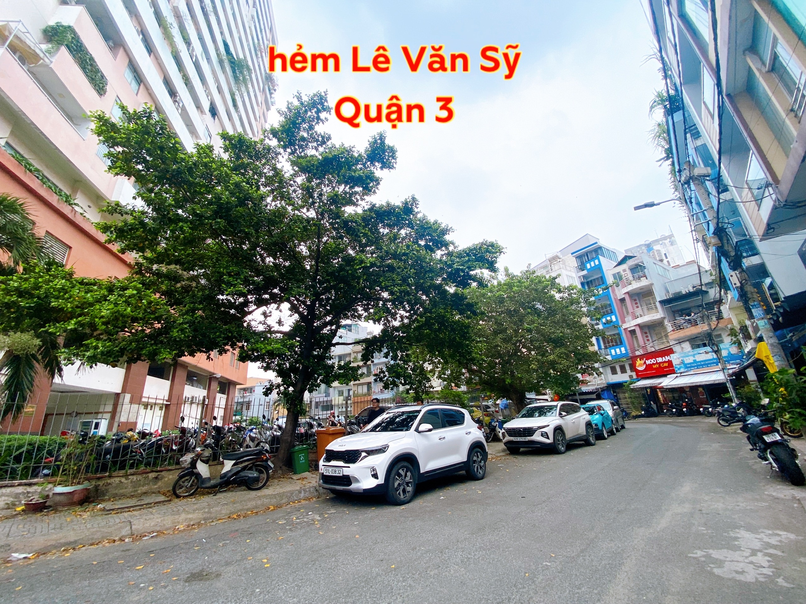 Nhà hẻm 2 Ô tô tránh QUẬN 3 – Lê Văn Sỹ - 4 x 7.5 m Vuông vức – 8.4 tỷ