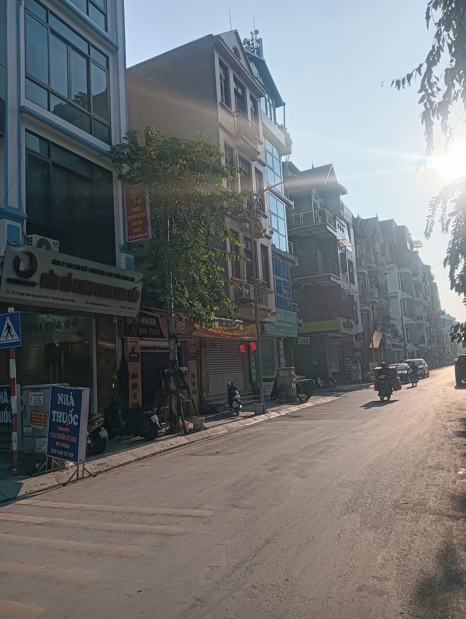 MẶT PHỐ MỚI THANH XUÂN - VỈA HÈ - HẠ TẦNG ĐỒNG BỘ