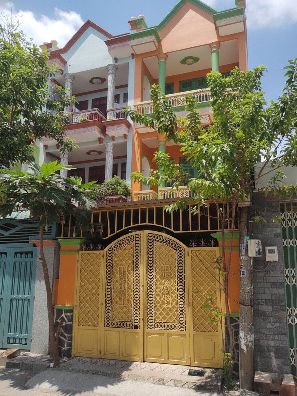 H1692 Giảm 200tr! Nhà Mặt tiền Tân Thới Hiệp 14 Q12, SHR, Vuông, Đ.8m, 4 tầng, 3.8x17m, 7.x tỷ