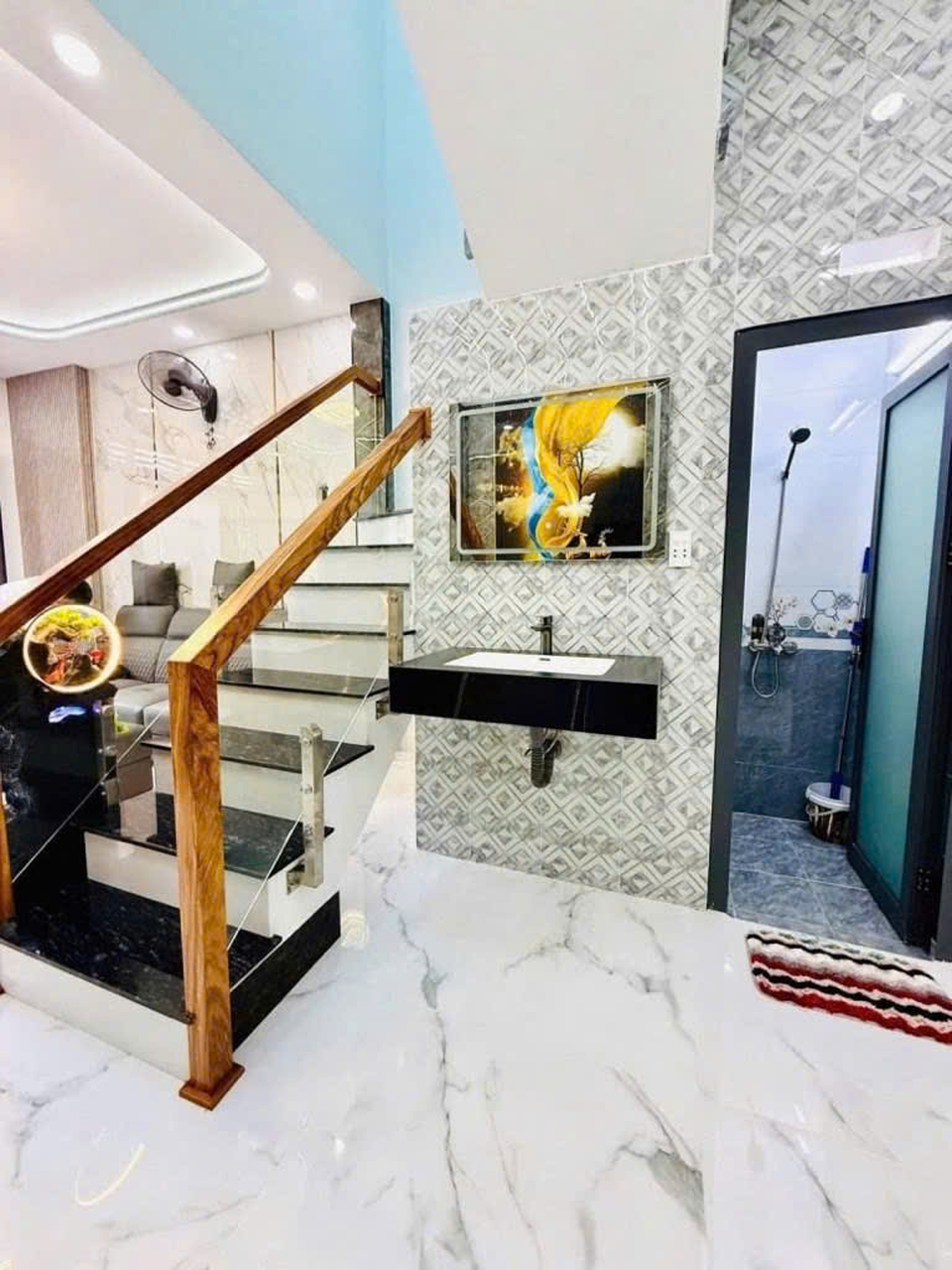 T1711 Nhà Vuông, HXH Lê Văn Khương Q12, SHR, 2 tầng, 3.x tỷ