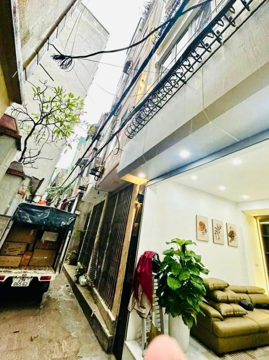 NHÀ ĐẸP Ở NGAY, TT TRIỀU KHÚC 5 TÂNG, NGÕ THÔNG, KINH DOANH, Ô TÔ NHỎ ĐỖ CỬA