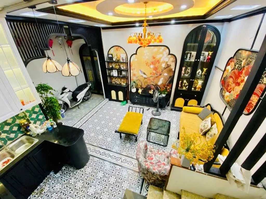 Tổ ấm nhỏ xinh, nội thất lung linh gần hồ, 5m ra ô tô tại Định Công Hạ, 35m2 5T 3PN dọn về ở ngay đón tết