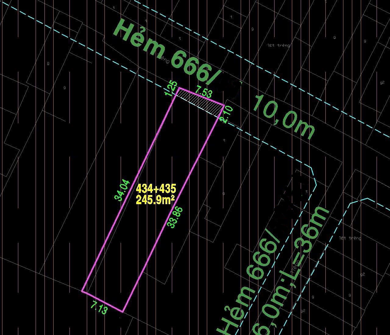 Lô đất 7.6x35m, Lê Trọng Tấn, BHH – Giáp Tân Phú – cực rẻ chỉ 47tr/m2