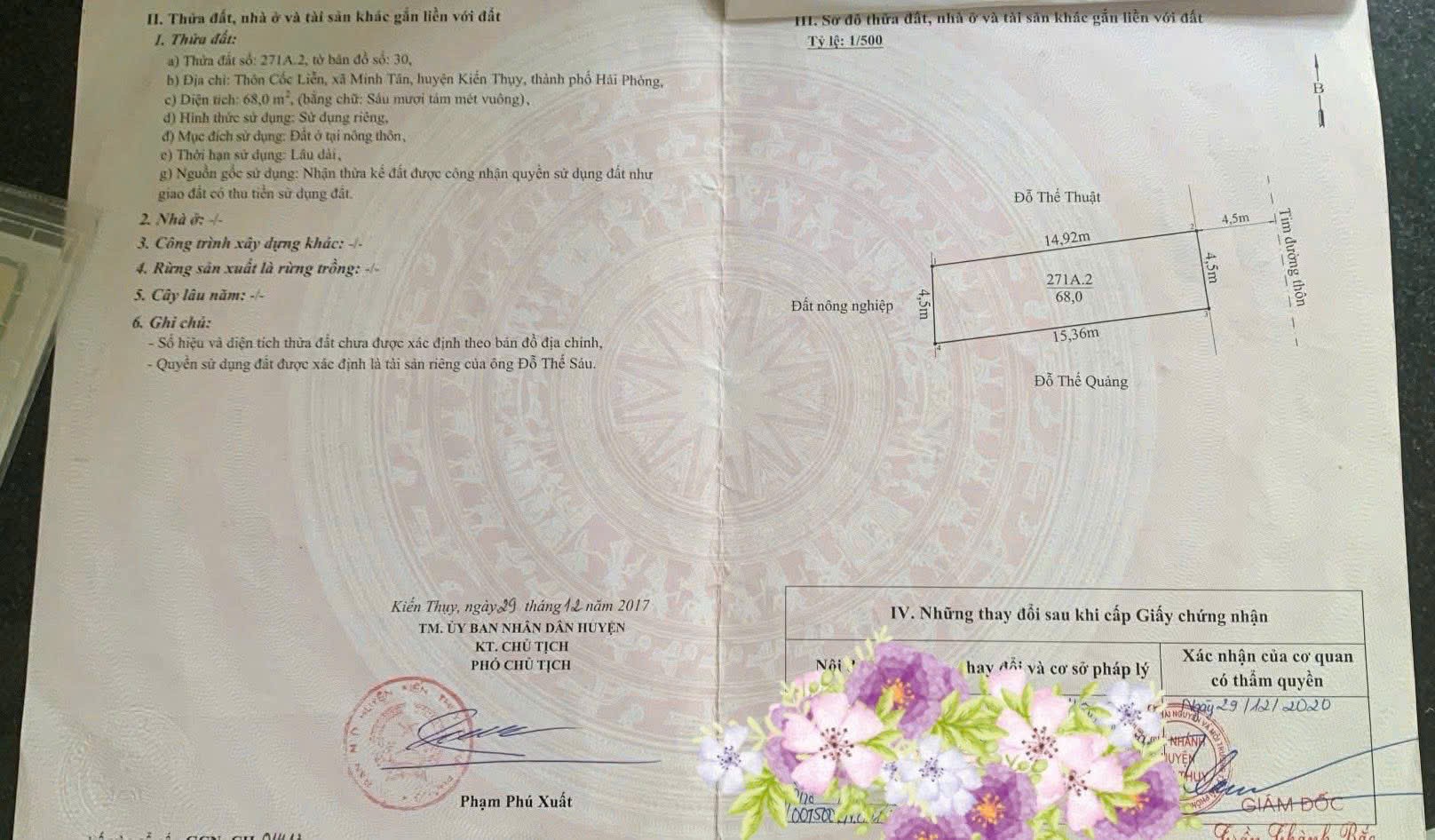 LÔ ĐẸP CỐC LIỄN – MẶT ĐƯỜNG NHỰA 8M – GIÁ HIẾM 1.7X TỶ ZALO 0567 222 555