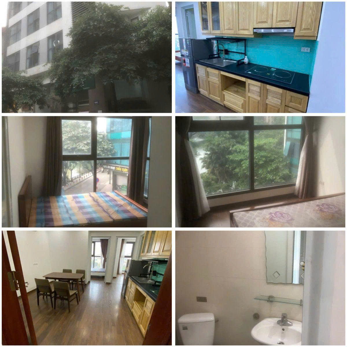 Cho thuê căn hộ 55m2, Full đồ, tại Số 91 Hồ Văn Chương (ngõ 221 Tôn Đức Thắng),Đống Đa