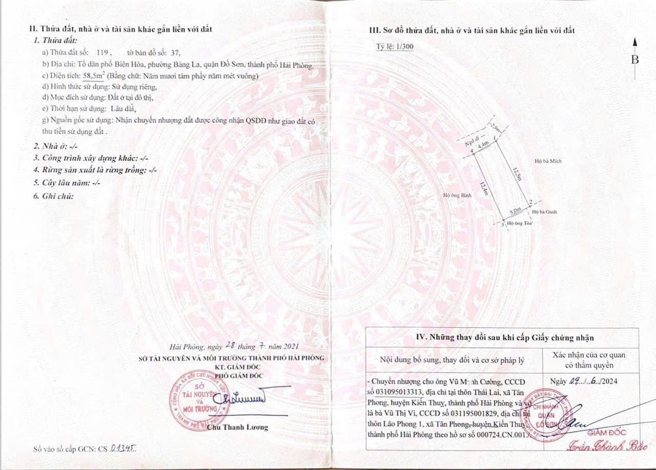 LÔ GIÁ HIẾM 6XX TRIỆU – GẦN TRỤC BÀNG LA – Ô TÔ VÀO TẬN NƠI ZALO 0567 222 555