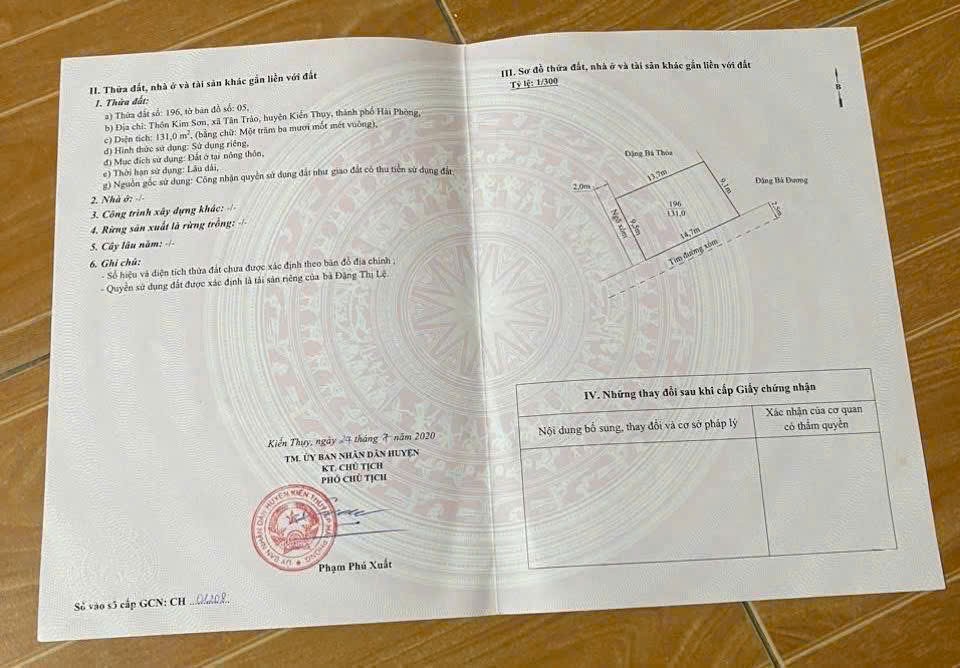 Lô góc 131m² trục đường 5m Kim Sơn – đón sóng KCN Tân Trào, giá 3,x tỷ ZALO 0567 222 555