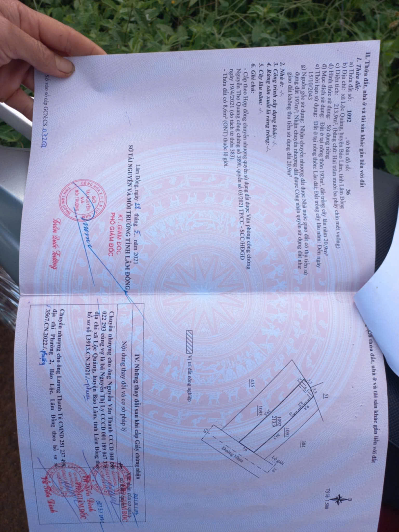 SỞ HỮU NGAY LÔ ĐẤT ĐẸP - GIÁ TỐT - Vị Trí Đắc Địa Tại Thôn 2, Xã Lộc Quảng, Huyện Bảo Lâm