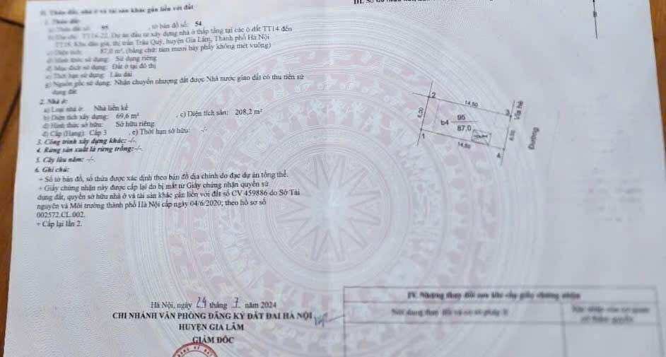 CHỦ NHÀ GIẢM SÂU – BÁN NHANH SHOPHOUSE HẢI PHÁT TRÂU QUỲ GIÁ CHỈ 19 TỶ, LH 0985865658