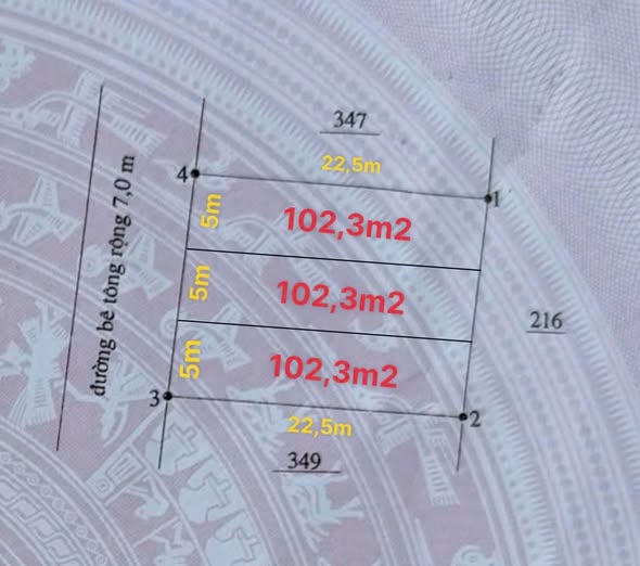 BÁN 307m² FULL THỔ SUỐI TIÊN – TÁCH ĐƯỢC 3 LÔ ĐẸP