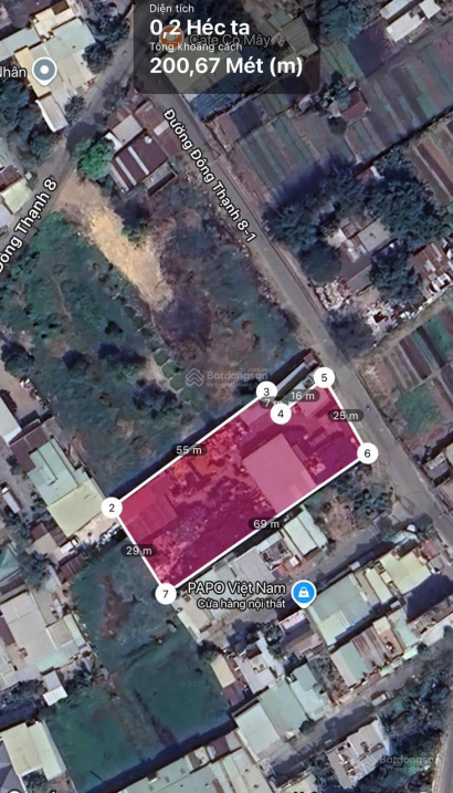 Bán xưởng 2000m2 giá 36 tỷ đường Đông Thạnh 8 Hóc Môn