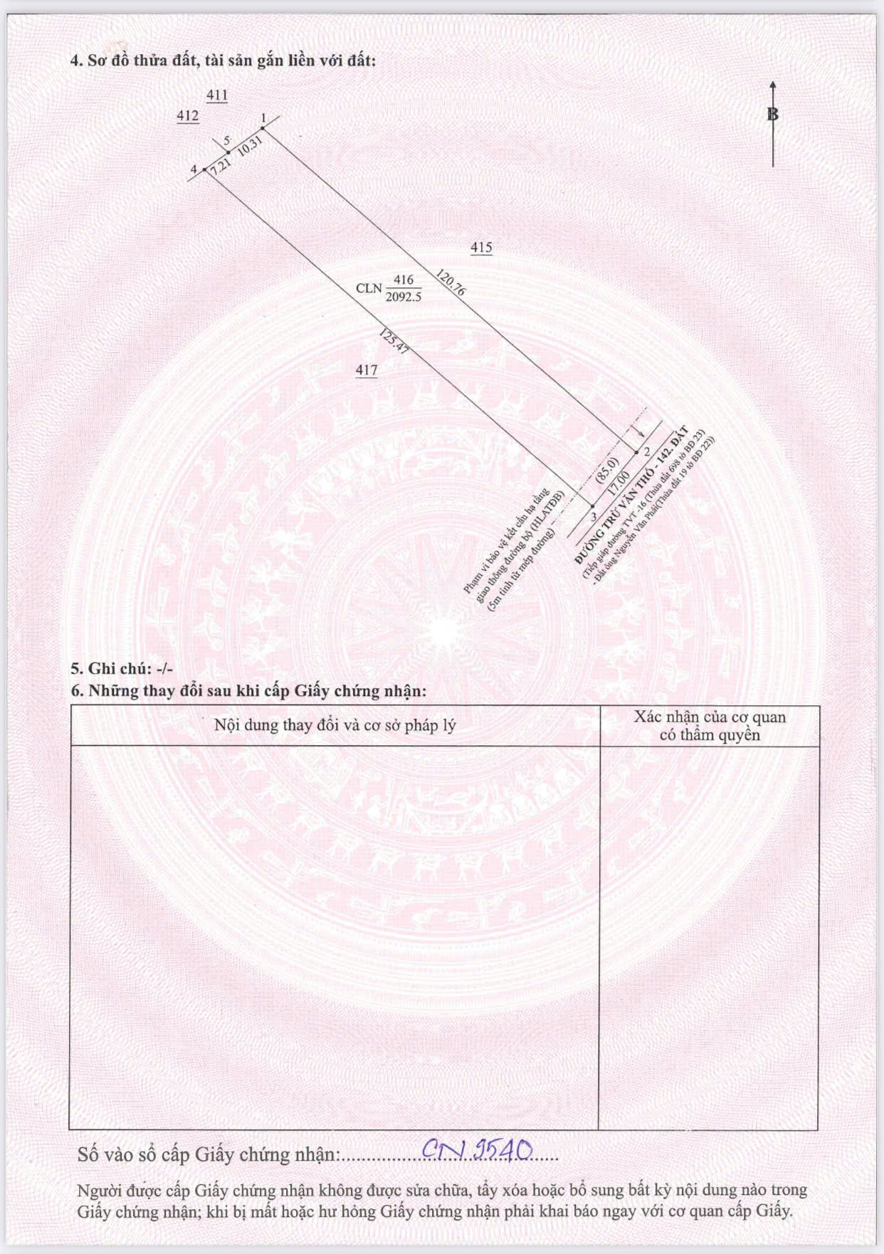 BÁN LÔ ĐẤT VƯỜN BƯỞI DIỆN TÍCH 2100M2 TẠI TRỪ VĂN THỐ