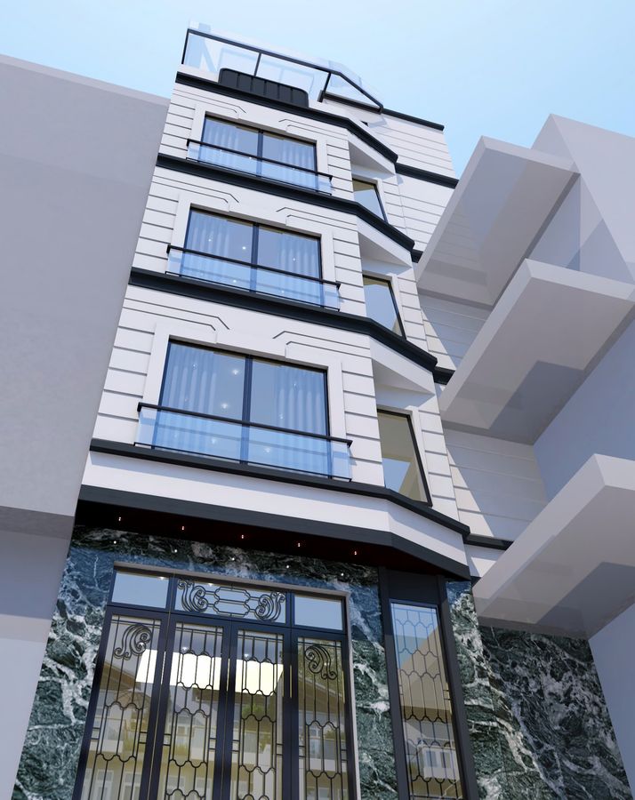 SAU MẶT PHỐ 1 NHÀ NGÕ RIÊNG AN NINH. HƯỚNG NAM THOÁNG MÁT. NHÀ MỚI TINH. THANG MÁY HIỆN ĐẠI