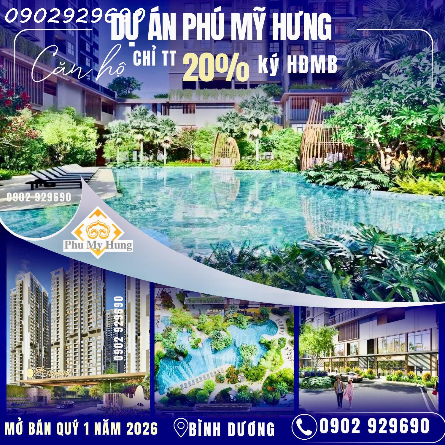 Căn hộ The Harmonie Phú Mỹ Hưng - Ra mắt vào tháng 1 năm 2026. Giá bán tốt nhất từ Phú Mỹ Hưng