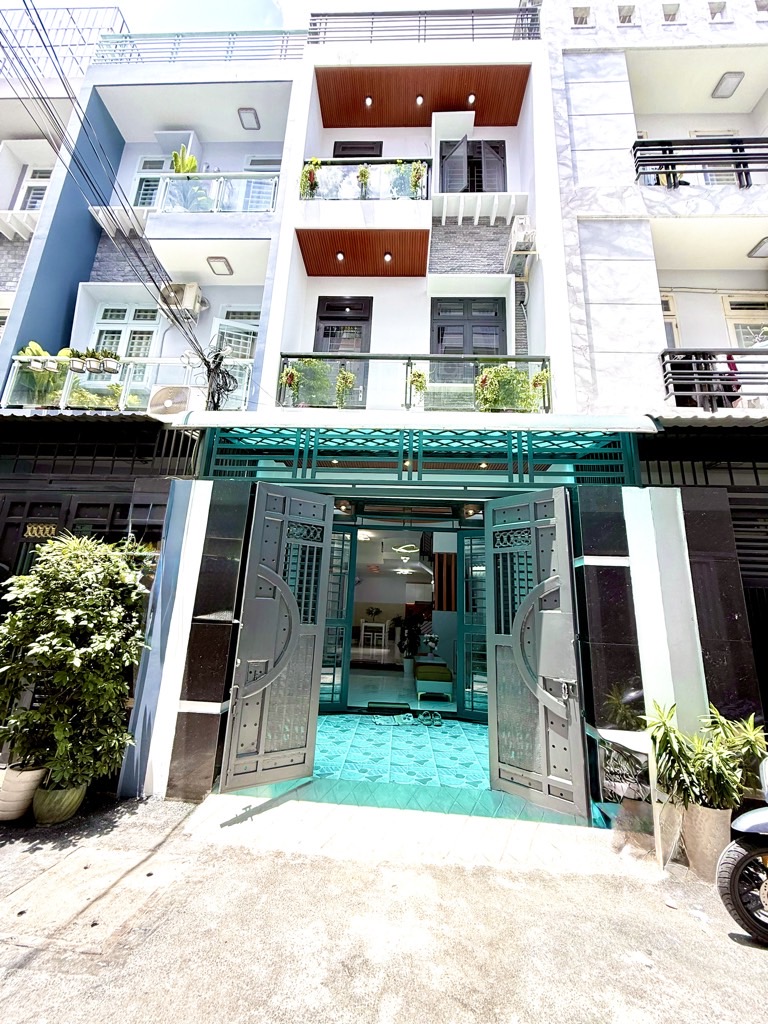 Bán Nhà HXH 5m Lê Văn Thọ, 52m2 4 tầng 4PN 3WC, 6.6 tỷ TL 0964364745