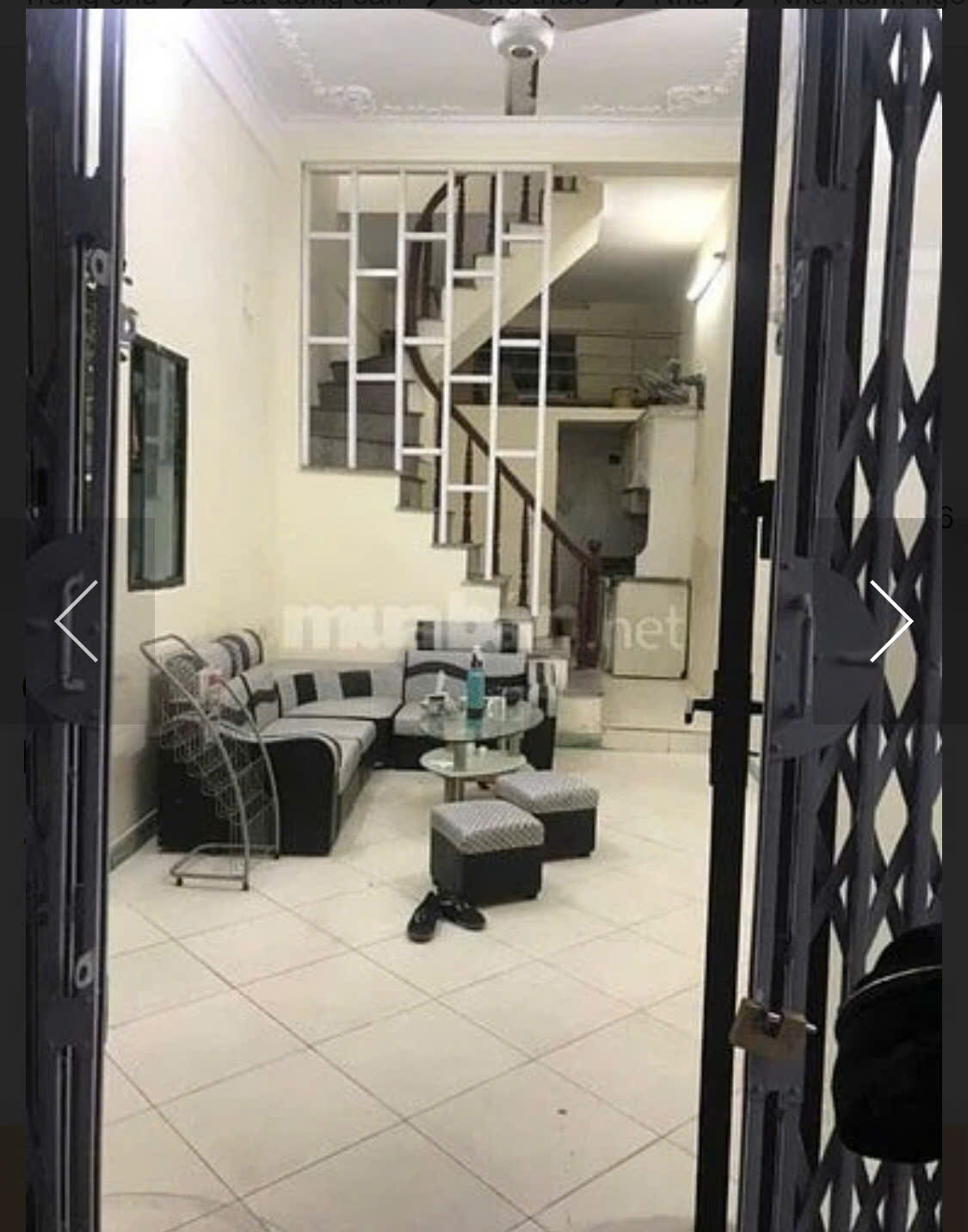 Cho thuê ngõ Hào Nam 30m² x 4 tầng, gồm 2 phòng ngủ, 3 WC 10 triệu