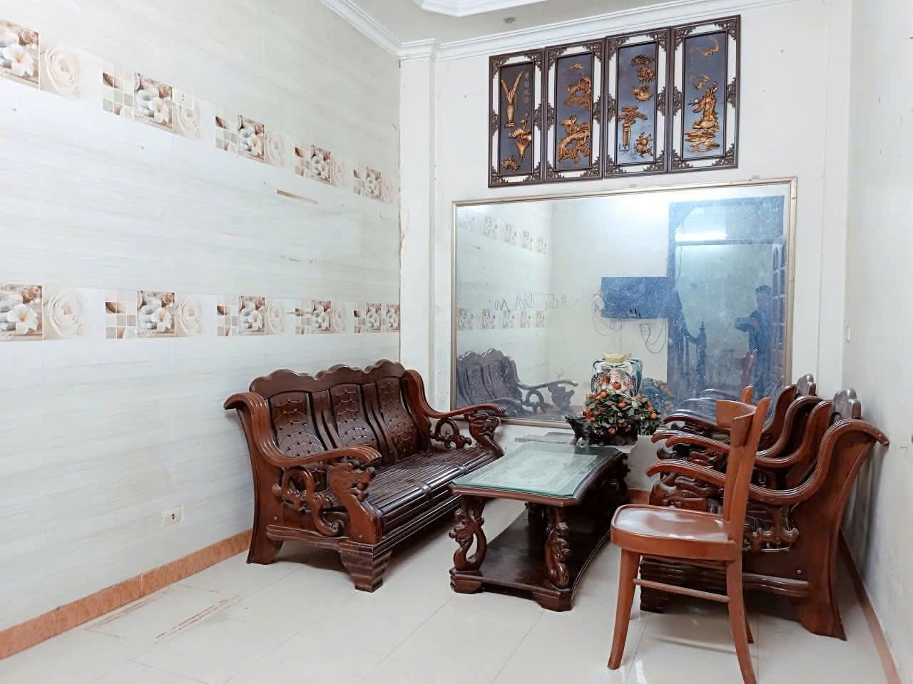 Cho thuê nhà nguyên căn ngõ 291 Khương Trung, 30m² x 5 tầng 4 PN, 3 WC. 9 triệu