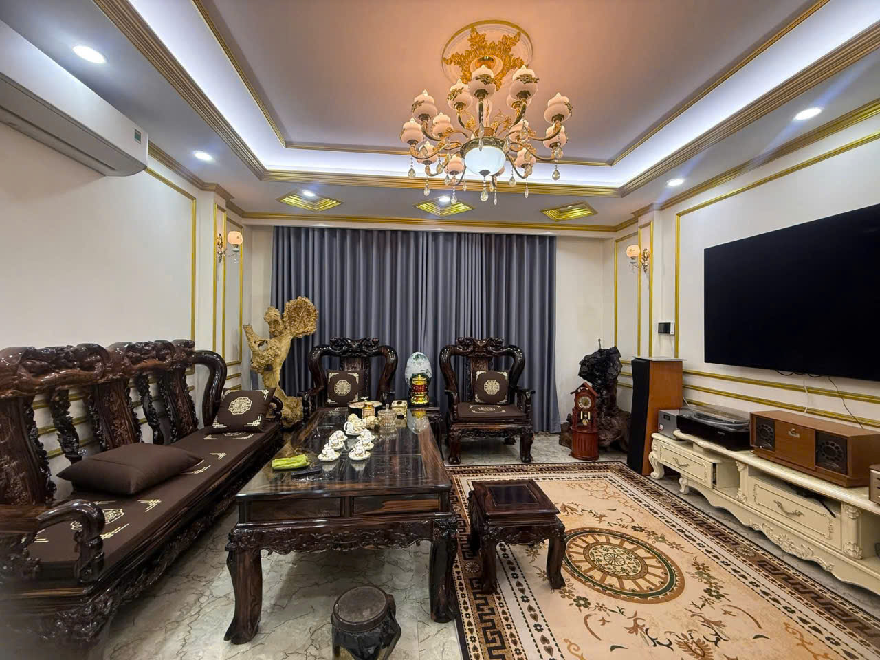 BÁN BIỆT THỰ KĐT MỸ ĐÌNH I HÀM NGHI 93M², VIEW VƯỜN HOA, Ô TÔ TRÁNH, 62 TỶ