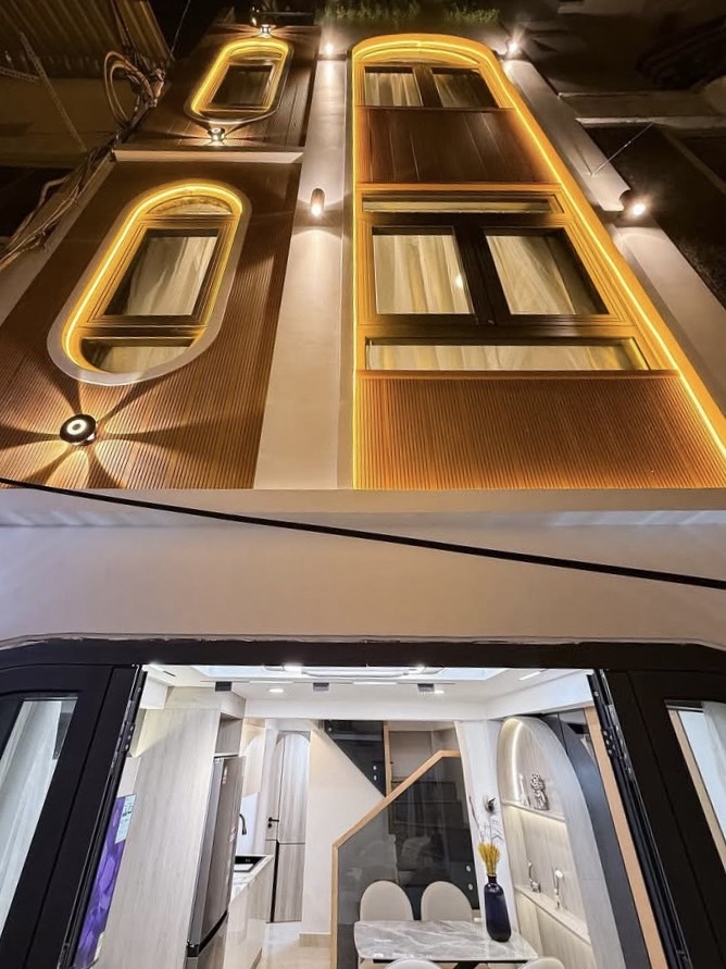 NHÀ MỚI 4 TẦNG SIÊU ĐẸP CMT8 20M2 (3X7) 3PN 3WC - 4.69 TỶ