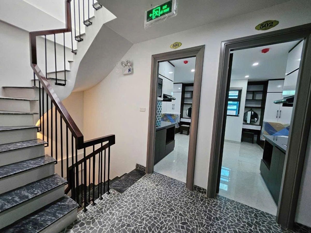 CCMN mới xây tại Ngõ Lan Bá - Đống Đa - 7 tầng thang máy - full nội thất